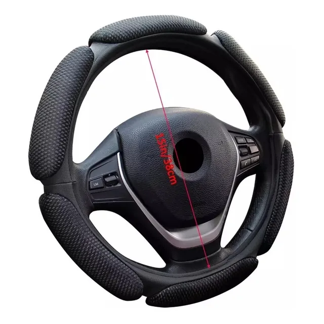Funda Cubre Volante Universal 3d Acolchado Antideslizante/r&