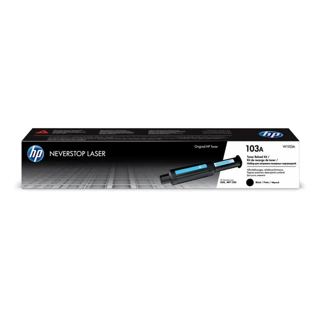 Kit De Recarga De Tóner Hp Neverstop Laser 103a Negro, 2500 