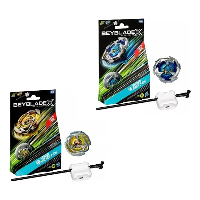 Beyblade X 2 Set Arrow Wizard/helm Knigh/scythe/ Sword Dran