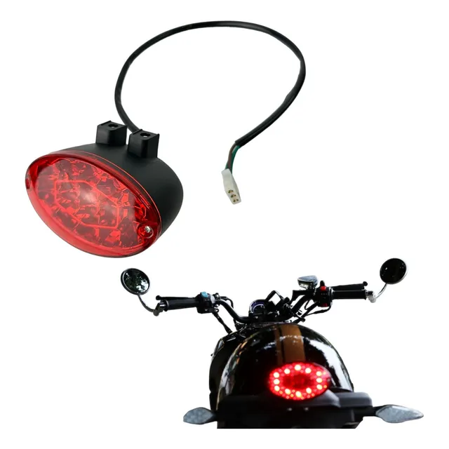 Calavera Luz De Stop Trasera Vento Rocketman 250 250 Sport