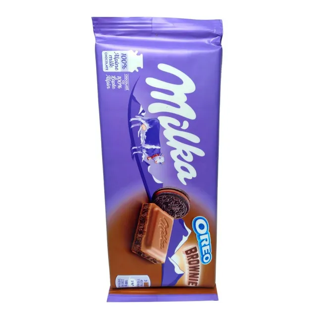 Chocolate Milka con Leche con Galleta Oreo Brownie 100g