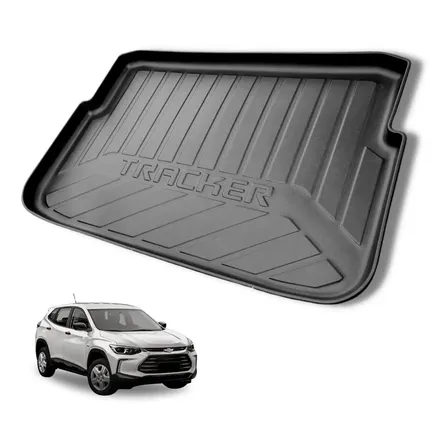 Tapete Bandeja Protetor Porta Malas Tracker 2021 2022 2023 Preto