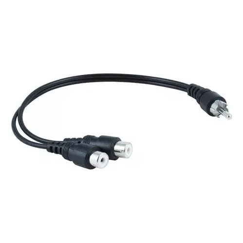 2 Cable Rca Tipo Y Conexión 2 Hembras 1 Macho Audio Sonido