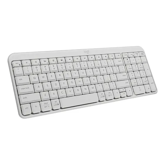 Teclado Inalámbrico Bluetooth Logitech K250 Blanco Español