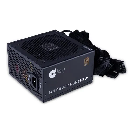 Fonte Atx Rop 750 W Dazz 80 Plus Bronze Pfc Ativo