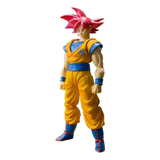 Figura de acción Super Saiyan God BAN17564 de Bandai S.H. Figuarts
