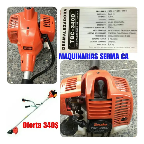 Sopladora A Combustión Tanaka Modelo Original
