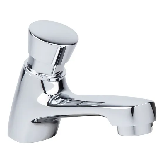 Llave De Lavamanos Push Boton Cuerpo Bronce Haya