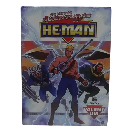 Box Animado As Novas Aventuras De He-man Físico 1 Temp.