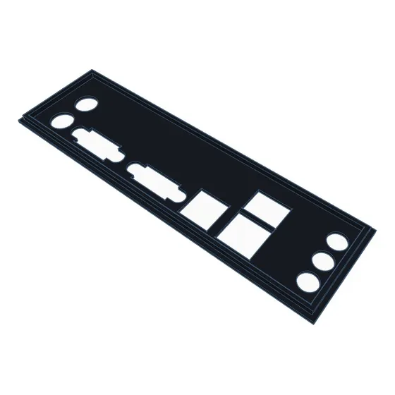 Espelho Da Placa Mãe Asus P5kpl-am Se  (leia)