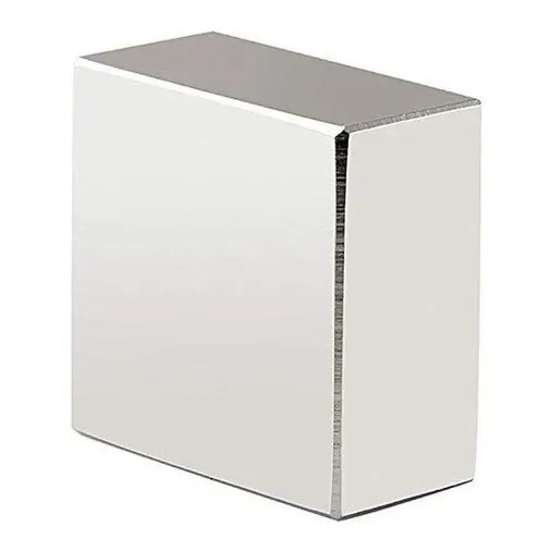Imán De Bloque De Neodimio Súper Fuerte De 40x40x20 Mm