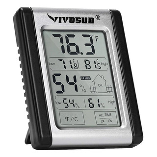 Termohigrometro Digital Vivosun 2 Em 1 Umidade Temperatura Termohigrometro Digital Vivosun 2 Em 1 Umidade Temperatura