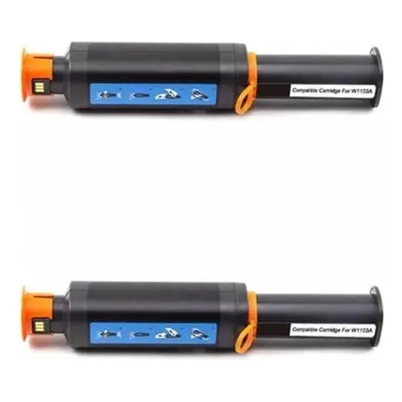 2 Toner Recarga Alternativo P/ Hp 103a Hp W1103a Lasertecno