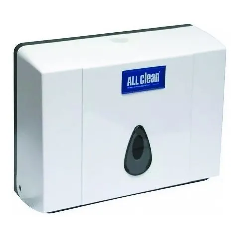 Dispensador De Toallas Z Fold Blanco  All Clean .