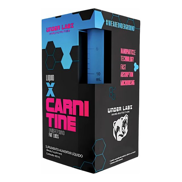 X-carnitine Liquid Under Labz 480ml | L-carnitina + Cromo X-carnitine Liquid Under Labz 480ml | L-carnitina + Cromo