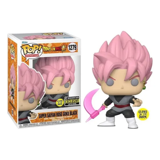 Super Saiya Rose Goku Black Funko Pop Dragon Ball 1279 Glow