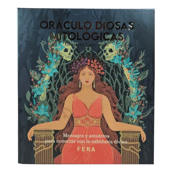 Oráculo Diosas Mitológicas 44 Cartas Librito Fera: Mensajes Y Amuletos Para Conectar Con La Sabiduria Divina, De Graciela Caprarulo. Diosas Editorial Fera, Tapa Blanda, Edición 1 En Español, 2025