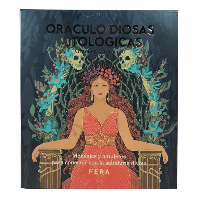 Oráculo Diosas Mitológicas 44 Cartas Librito Fera: Mensajes Y Amuletos Para Conectar Con La Sabiduria Divina, De Graciela Caprarulo. Diosas Editorial Fera, Tapa Blanda, Edición 1 En Español, 2025