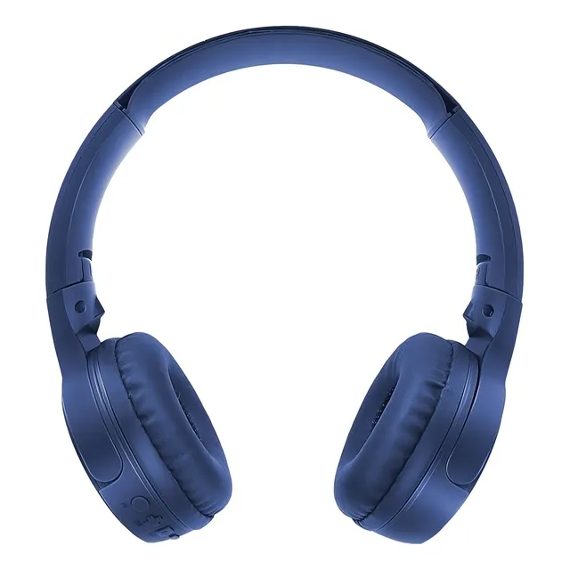 Auricular Vincha Foxbox Inalambrico Force. Reduccion Sonido Color Azul