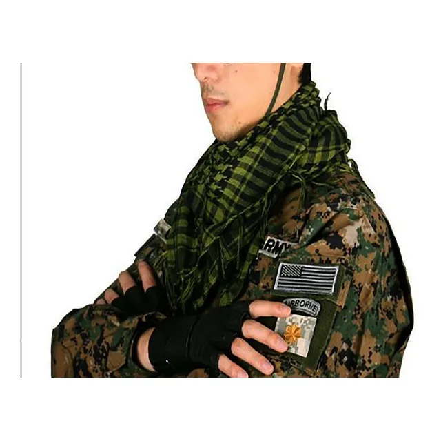 Btp17 Pashminas Tácticas Desierto Verde
