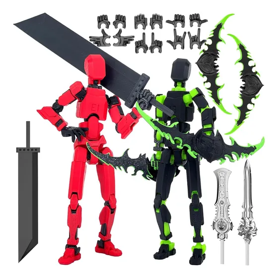 ''figura De Acción Titan 13 Robot 3d Articulada, Regalo Cole