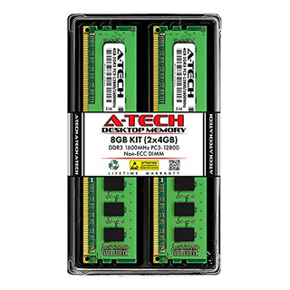 A-tech Ddr3 De 8 Gb (2 X 4 Gb), 1600 Mhz, Pc3-12800 Cl11, Di A-tech Ddr3 De 8 Gb (2 X 4 Gb), 1600 Mhz, Pc3-12800 Cl11, Di