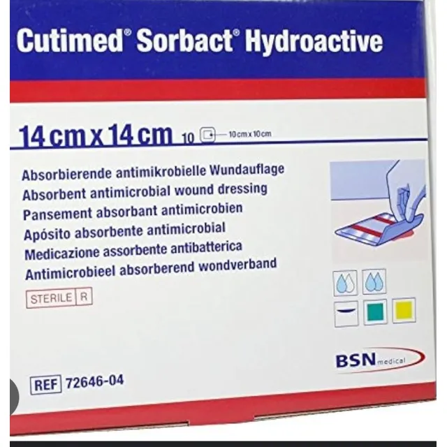 Cutimed Sorbact Hidroactivees Un Apósito De Gel Absorbente,