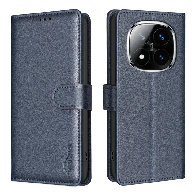 Funda Para Redmi Note14 Pro 5g Redmi Note14 Pro Plus 5g Funda Tipo Cartera Para Teléfono Rfid, Soporte De Piel Con Soporte Magnético A Prueba De Golpe