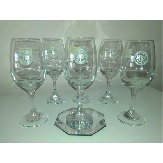 Copas Cristal Para Vino Bodegas Pomar 6 Unidades Colombia