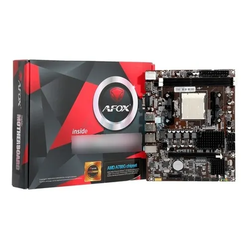Placa Mãe Amd Am3 Am3+ A780s-ma3 Afox