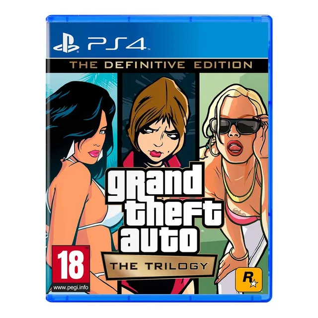 Grand Theft Auto Trilogy The Definitive Edition Ps4 Euro