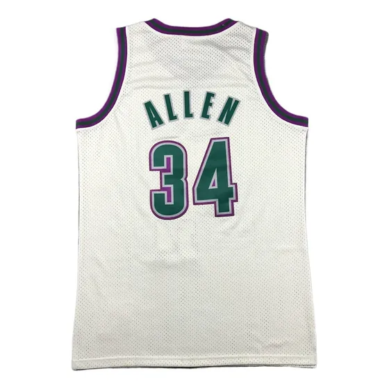 Camiseta Bf Ray Allen Milwaukee Bucks Jersey