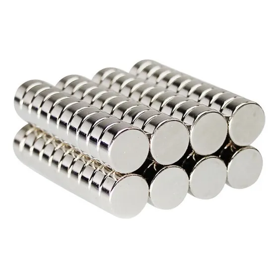 Kit com 20 Ímãs de Neodímio 10x4mm N35 Super Forte – Fixação Segura e Alta Resistência Magnética
