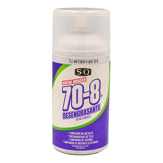 Desengrasante Sq 70-8 354ml Limpia Carburador Motores Cocina