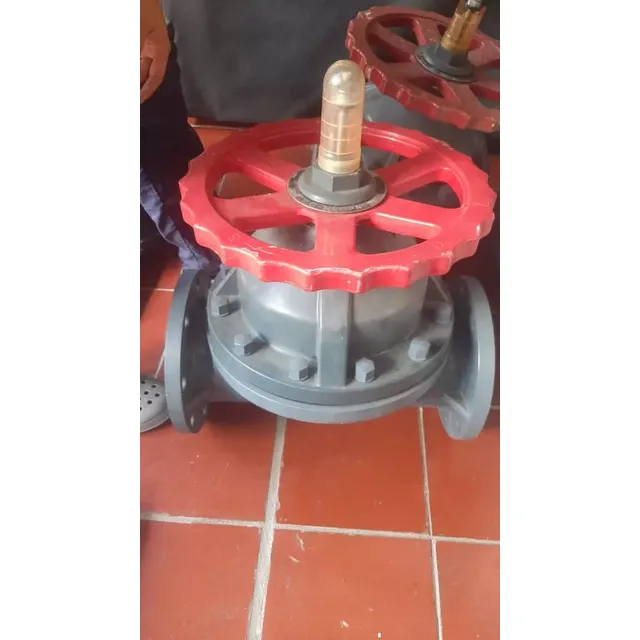Válvula Compuerta - Diafragma Pvc 6 Uso Industrial Japonesa