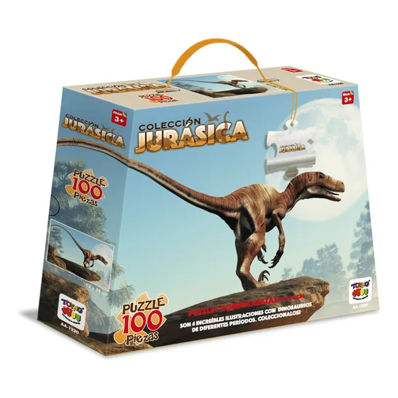 Puzzle 100 Piezas Piedra  Colección Jurasica