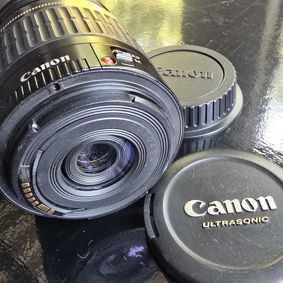 Lente Canon Ef 28-80mm F 3.5 / 5.6 Ultrasonic Ii Usm C Fungo Canon Ef - Canon Ef-s Preto