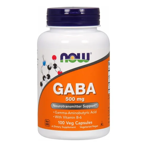 Supplement Now Foods Gaba 100 Cápsulas (paquete De 6)
