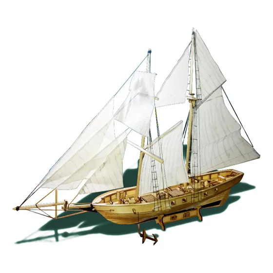 Kit De Veleiro De Madeira Home Diy Model Decoration Boat