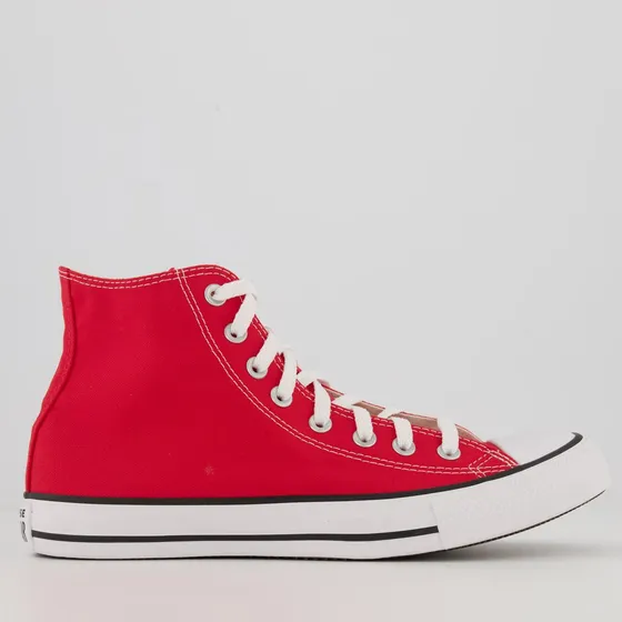 Tênis Converse All Star Chuck Taylor Cano Médio Vermelho