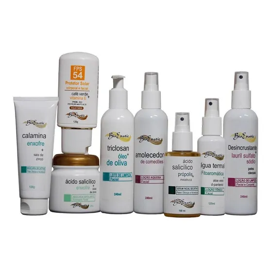 Kit Limpeza Profunda Facial - Peles Mistas,oleosas/acneicas