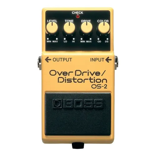 Pedal Analógico Os 2 Overdrive E Distortion Boss | Frete grátis