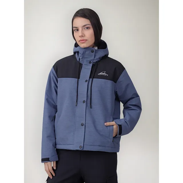 Campera Montagne Lynn Mujer Térmica Capucha Costuras Sellada