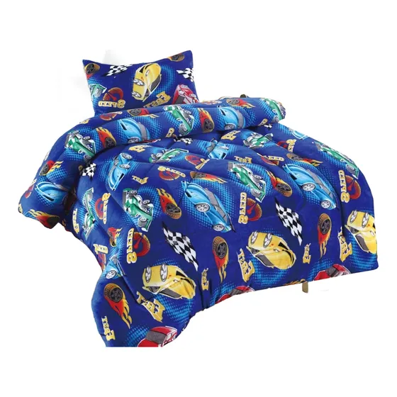 Cobertor Sherpa Con Chiporro Plaza Y Media Funda De Almohada