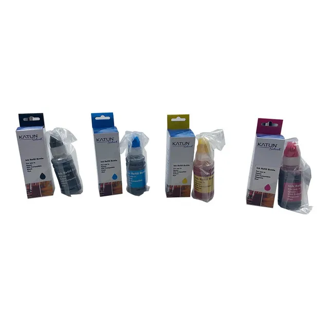 Kit De 4 Tintas Katun Para Uso En T544 Equipos 4800 5190