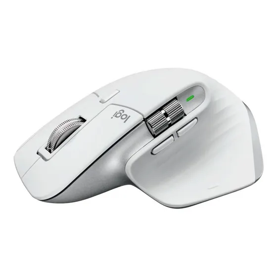 Mouse sem fio Logitech MX Master 3S - Cinza Claro