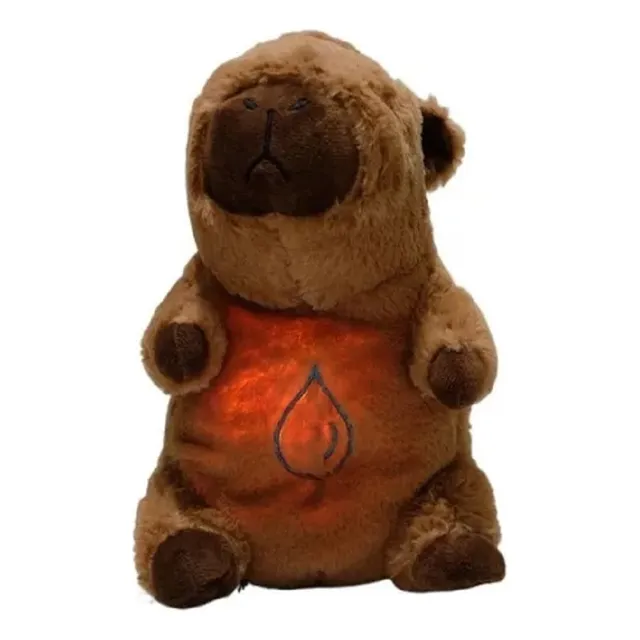 Peluche Capibara Con Respiracion Artificial Y Musical