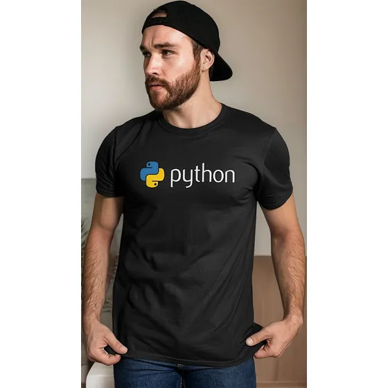 Camiseta Camisa Python Programador Code - Estampa Em Relevo