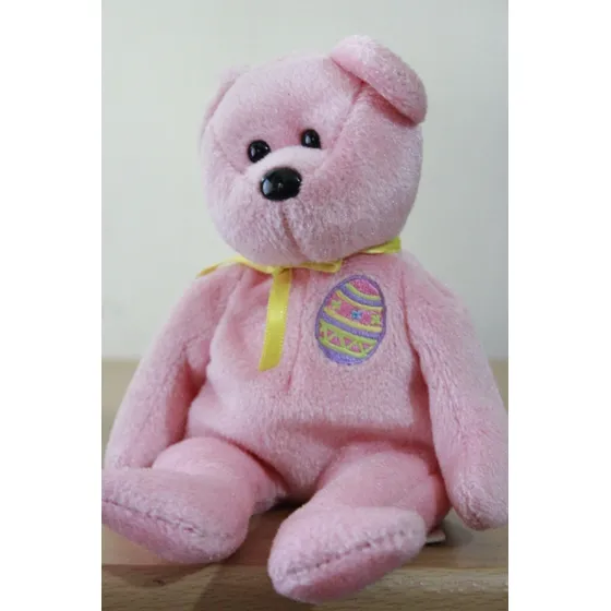 Peluche Ty Oso Eggs Rosado Usa 19cm 