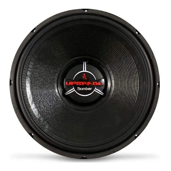Subwoofer Bomber Upgrade 15 Pol 350w 4 Ohms Bobina Simples Cor Preto